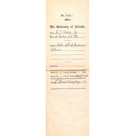 Dates of Prof Henderson's lectures