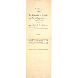 Re work to be done in Lecture Room