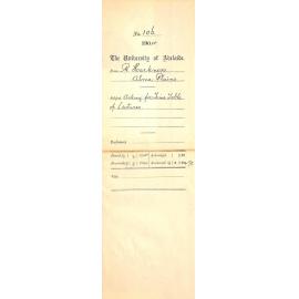 Asking for Timetable of Lectures