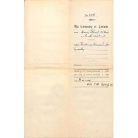 Thanking Council for sympathy