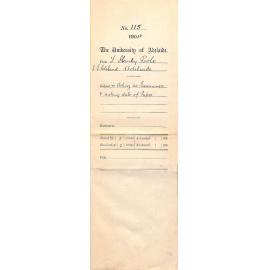 Re acting as Examiner and asking date of Paper