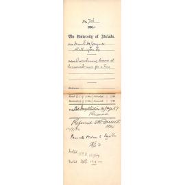 Discontinuing lessons at Conservatorium for a time