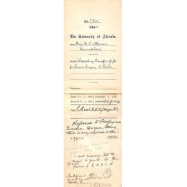 Requesting transfer of fee for Senior Singing to Sister