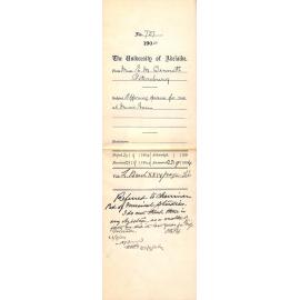 Offering piano for use at Music Exam