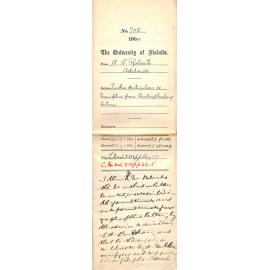 Further particulars re Exemption from Banking and Exchange lectures