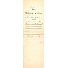 Thanking Council for allowing removal of fence