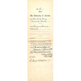 Resigning Evening Scholarship - Harry