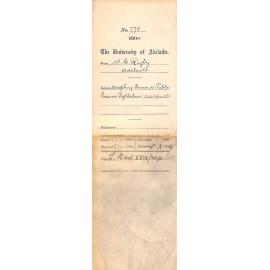 Accepting Terms re Public Exams Syllabus 250 Copies at £1