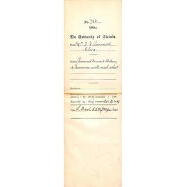 Procured Music - Asking if Examiner will visit School