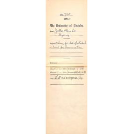 Asking for list of students entered for Examination