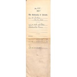 Re date of Elder Scholarship exam