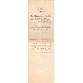 Re paying fees in two amounts