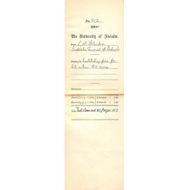 Re Instituting fine for late entries B A course