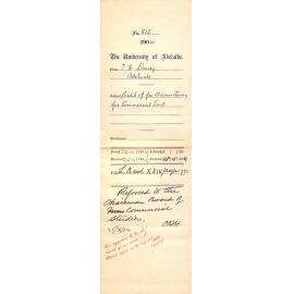 Credit of fee Accountancy for Commercial Law