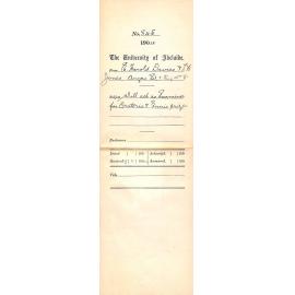 Will act as Examiners for Oratorio and Ennis Prizes