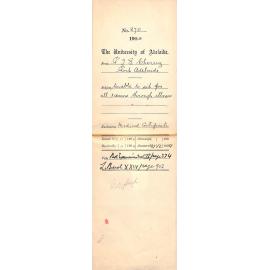 Unable to sit for all Exams through illness