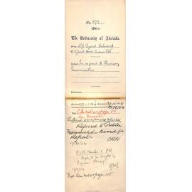 In regard to Primary Examination