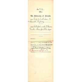 Satisfied with Dr Ramsay Smith's Thesis for DSc Degree