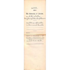 Asking information re Commercial Education