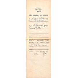 Withdrawal from Senior Public