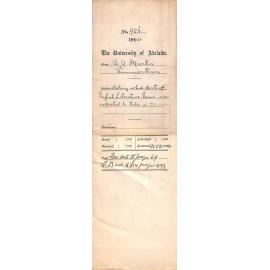 Asking what parts of English Literature Exam was expected to take at B A Exam