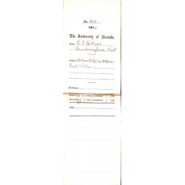 Acknowledging Papers Greek and Latin