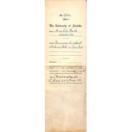 Permission to repeat Wishing Bell in Town Hall