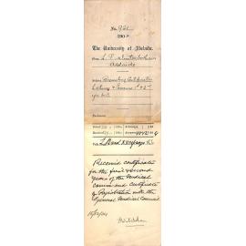 Requesting Certificates Lectures and Exams 1st and 2nd years M B