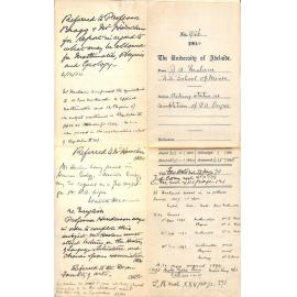 Asking status re completion of B A Degree