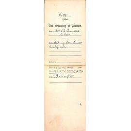 Asking for Music Certificates - Barnard