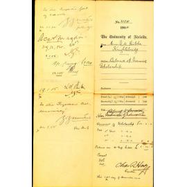 Balance of Evening Scholarship - Hubbe