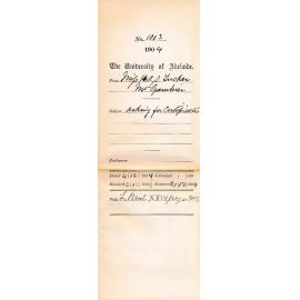 Asking for Certificates - Tucker