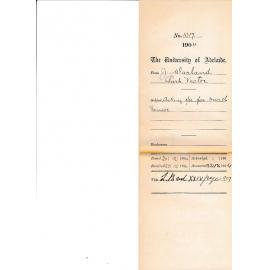 Asking fee for March Senior