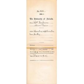 Requesting Supplementary Exam History