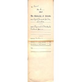 Payment Dr Morley 17 pounds Pentland 42-0-11 pounds