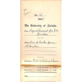 Case of Books from W Muller