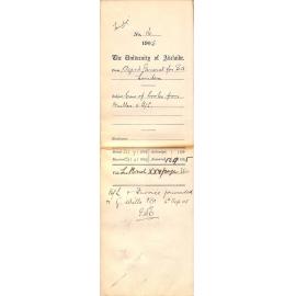 Case of Books from Muller and Bill of Lading