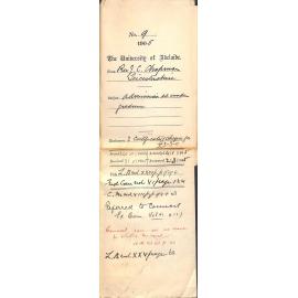 Admission ad eundem gradum - Chapman