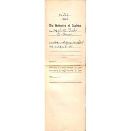 Acknowledging receipt of MB Certificates