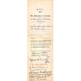 Exemption from Lectures B Sc Maths 1st Year