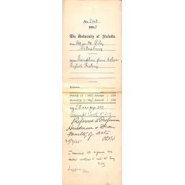 Exemption from Lectures English History - Riley