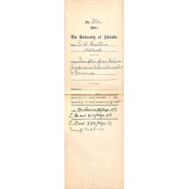 Exemption from Lectures Jurisprudence International Law and Economics