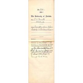 Exemption from Lectures Property I and Procedure and Evidence