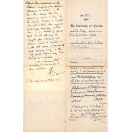 Exemption from Lectures 1st Year Mus Bac