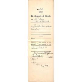 Exemption from Lectures Education - Ham