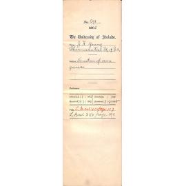 Donation of Seven Guineas