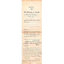 Exemption from Lectures German