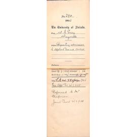 Requesting admission to Applied Science Course