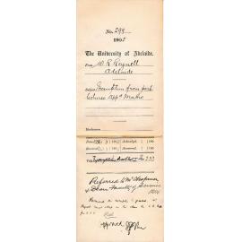 Exemption from Part Lectures Applied Maths