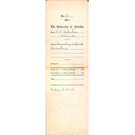 Requesting certificate in Accountancy